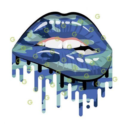 Blue Camo SVG, , Dripping Lips SVG, Biting Lips SVG, Sexy Lips SVG, Sublimation Lips SVG, Lips SVG, Makeup Lips SVG, Kissing Lips SVG, Kiss Lips SVG
