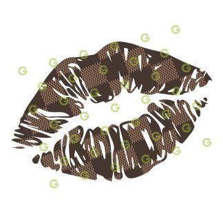 Checker Pattern SVG, Kiss Lips SVG, Kissing Lips SVG, Lips SVG, Sexy Lips SVG, Designer Lips SVG, Sublimation Lips SVG