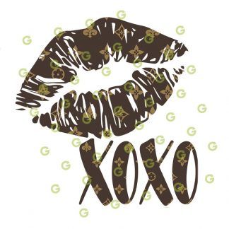 Fashion Pattern, Fashion Lips SVG, Fashion XOXO SVG,Kiss Lips SVG, Lips SVG, XOXO SVG, Kisses and Hugs SVG, Kissing Lips SVG, Sublimation Lips SVG