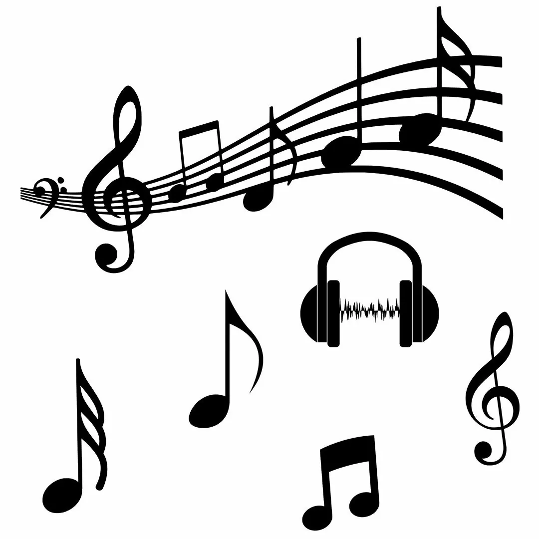 Free SVG Music Notes Bundle