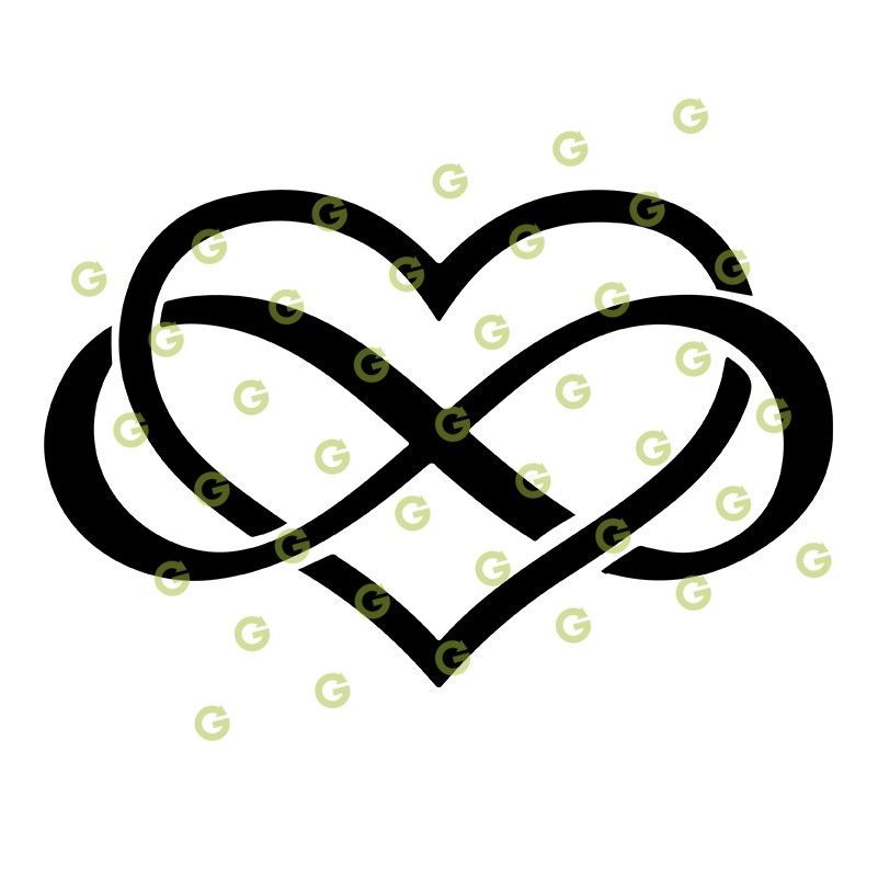 Download Infinity Love Heart Svg For Cricuit Silhouette And Crafts