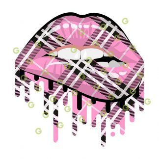 Light Pink SVG, Plaid Drip Lips SVG, Dripping Lips SVG, Biting Lips SVG, Sexy Lips SVG, Sublimation Lips SVG, Lips SVG, Makeup Lips SVG, Kissing Lips SVG, Kiss Lips SVG