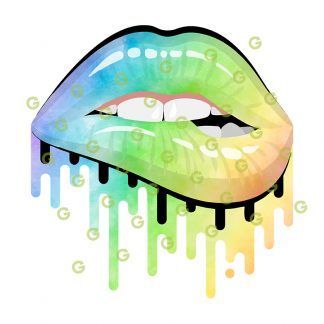 Cotton Candy SVG, Drip Lips SVG, Dripping Lips SVG, Biting Lips SVG, Makeup Lips SVG, Kissing Lips SVG, Sexy Lips SVG, Sublimation Lips SVG, T-Shirt Lips SVG