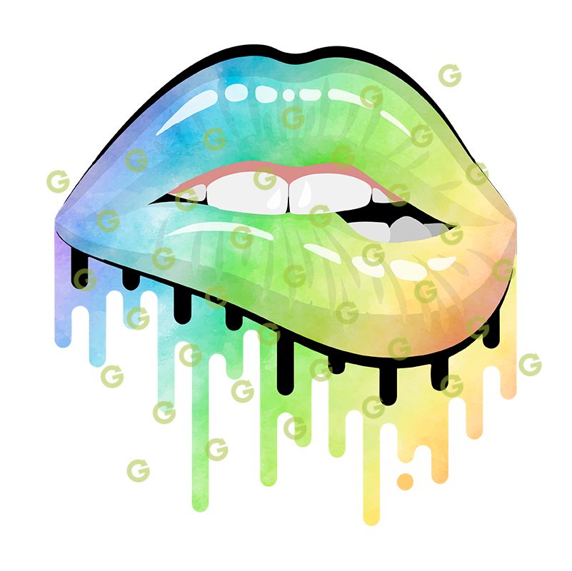 Download Cotton Candy Drip Lips Svg For Cricuit Silhouette And Crafts