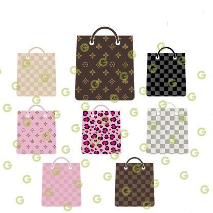 Shopping Bag SVG, SVG Bundle, Fashion Pattern SVG, Fashion Bags SVG, Fashion Sublimation SVG