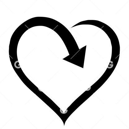 Arrow Heart SVG