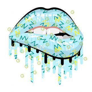 Groovy Summer Pattern, Dripping Lips Svg, Biting Lips SVG, Kiss Lips SVG, Lips Svg, Fashion Lips Svg, Designer Lips Svg, Makeup Lips Svg, Sublimation Lips Svg