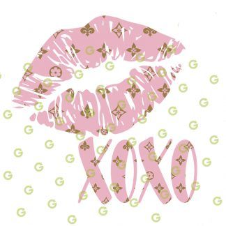 Pink Fashion Pattern, Kiss Lips SVG Bundle, Lips SVG, Fashion Lips, Kisses and Hugs Svg, Fashion Sublimation, Print and Cut