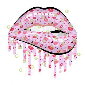 Lips Pattern, Dripping Lips Svg, Biting Lips SVG, Kiss Lips SVG, Lips Svg, Fashion Lips Svg, Designer Lips Svg, Makeup Lips Svg, Sublimation Lips Svg