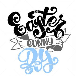 Easter Bunny Boy SVG