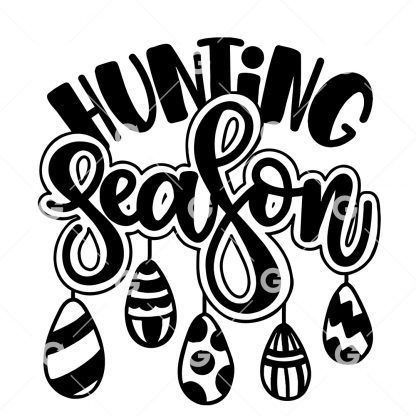 Easter Egg Hunting Season SVG
