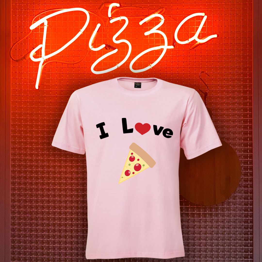 Free SVG I Love Pizza T-Shirt SVG