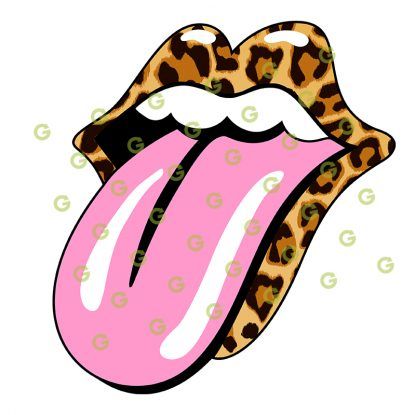 Smile Mouth Lips SVG, Leopard Pattern, Leopard Lips Svg, Smile Lips Svg, Lips and Tongue Svg, Mouth Lips Svg, Lips Svg