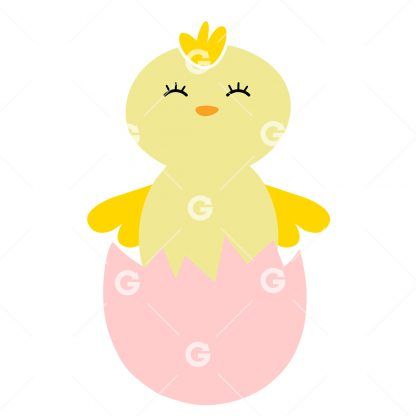 Little Easter Chick SVG