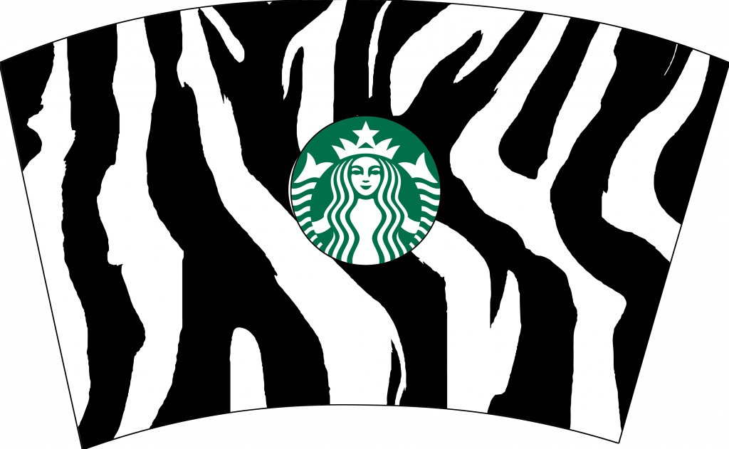 Free SVG Starbucks 24oz Animal Venti Wraps