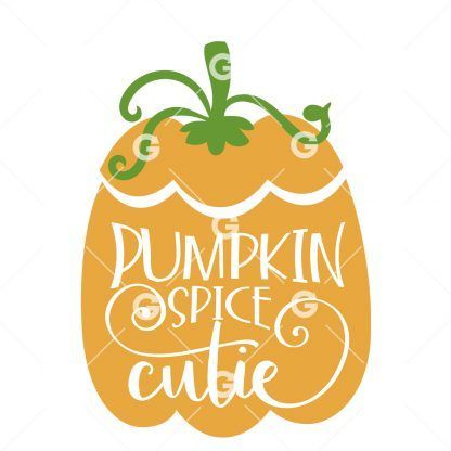 Thanksgiving Pumpkin Spice Cutie SVG