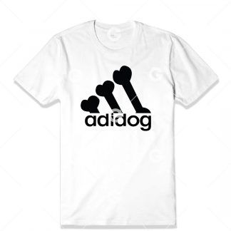 Adidog Bones Parody T-Shirt SVG