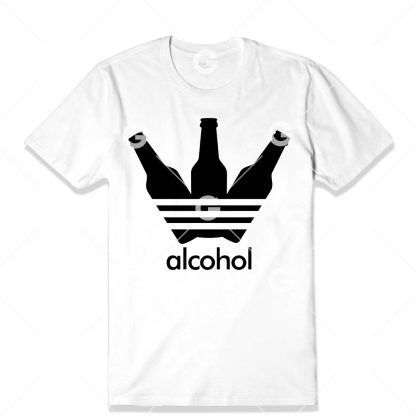 Alcohol Beer Parody T-Shirt SVG