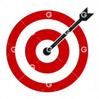 Archery Target SVG