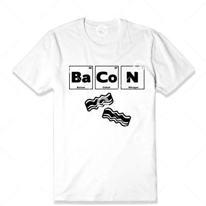 Bacon Periodic Table T-Shirt SVG