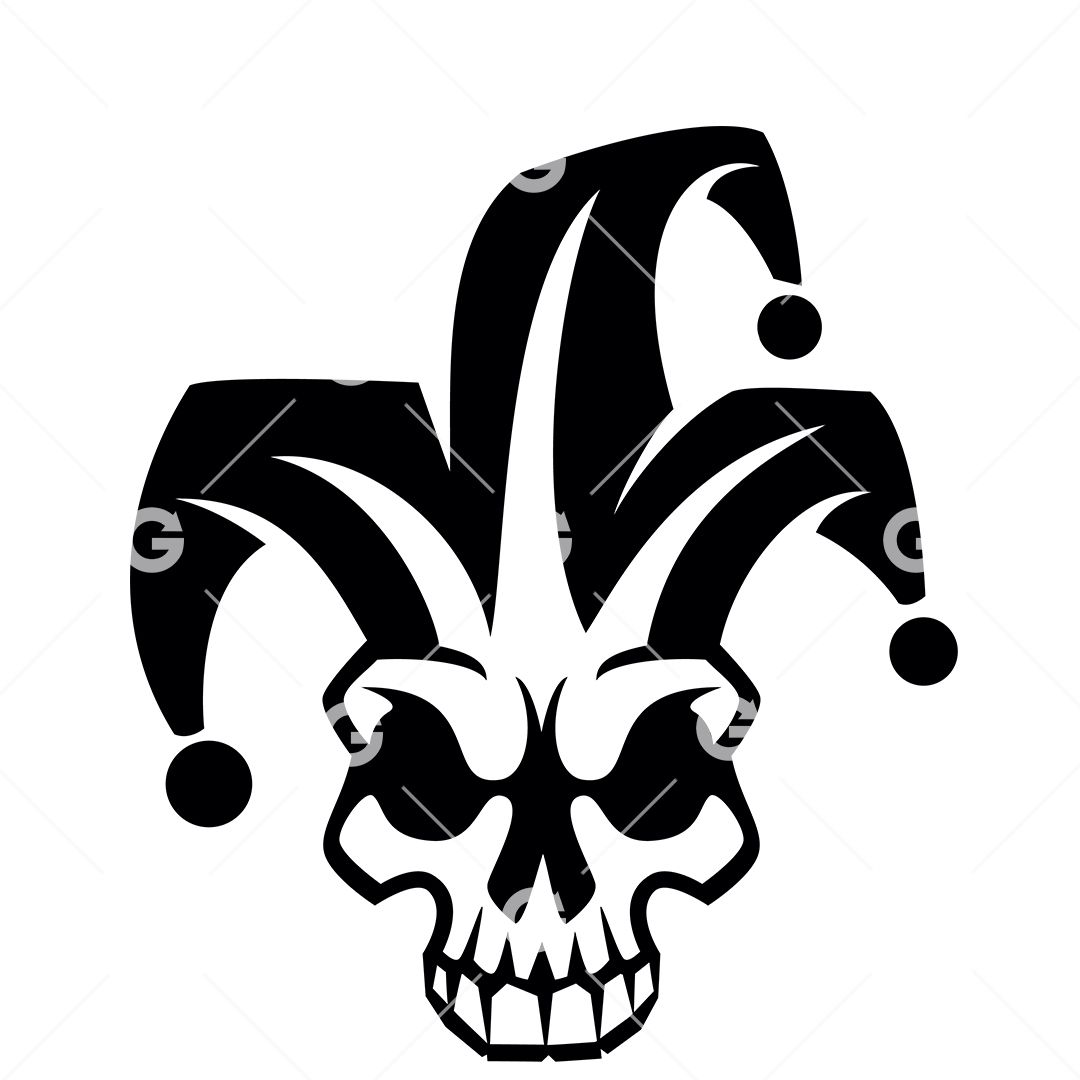 Evil Halloween Circular Scary Face Outline Vector SVG Icon - SVG Repo