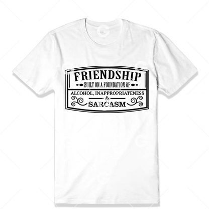 Friendship Drinking T-Shirt SVG