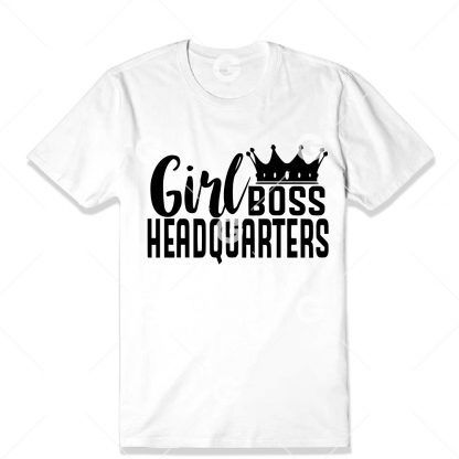 Girl Boss Headquarters T-Shirt SVG