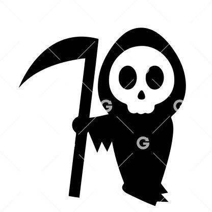 Halloween Grim Reaper SVG