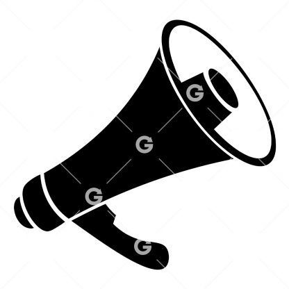 Protest Megaphone SVG