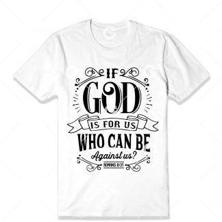 If God is for Us T-Shirt SVG