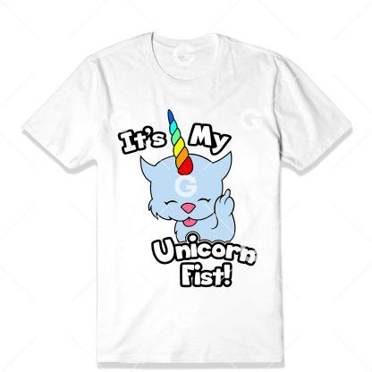 It's My Unicorn Fist T-Shirt SVG