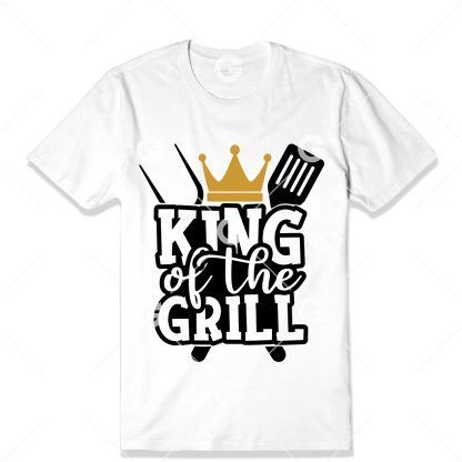 King of the Grill BBQ T-Shirt SVG