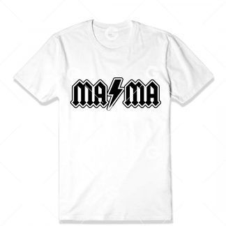Mama Thunder Bolt T-Shirt SVG