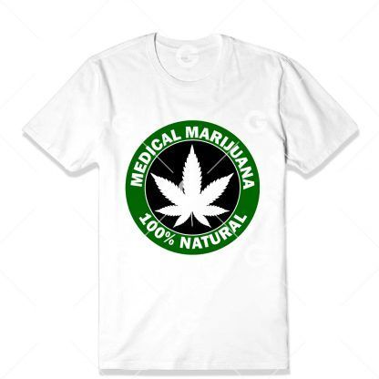 Medical Marijuana Natural T-Shirt SVG