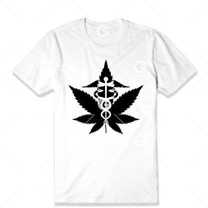 Medical Weed Pot T-Shirt SVG