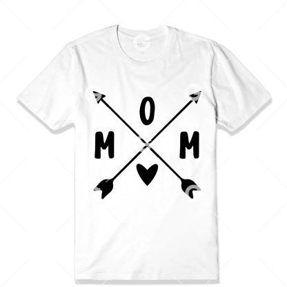 Mom Cross Arrow T-Shirt SVG