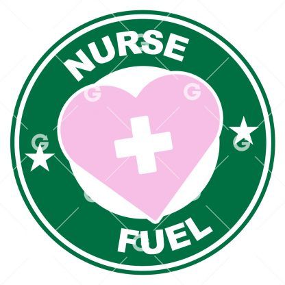 Nurse Fuel Coffee SVG