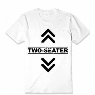 Two Seater Adult T-Shirt SVG