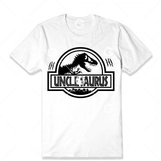 Uncle Saurus Dinosaur T-Rex T-Shirt SVG