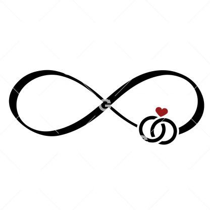 Wedding Infinity Symbol SVG