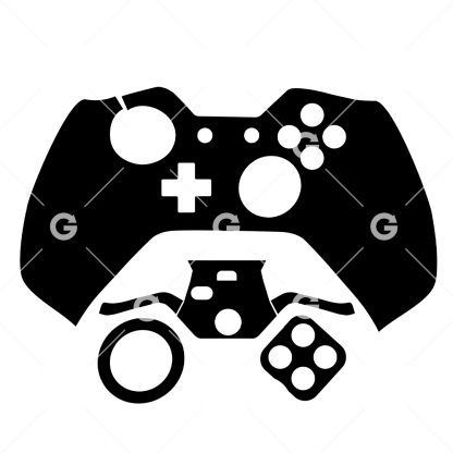 XBox One Controller Skin SVG
