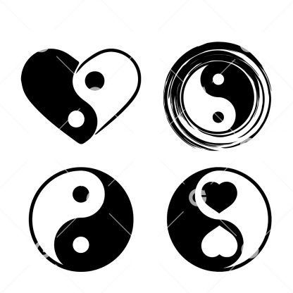 Yin and Yang SVG Bundle