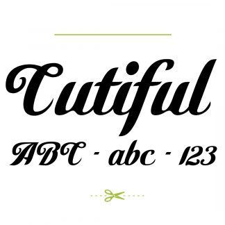 Cutfiful Design Font