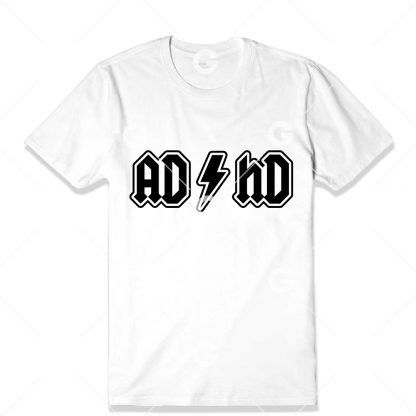 ADHD Thunderbolt T-Shirt SVG