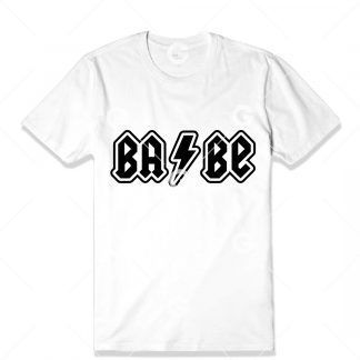 Babe Thunderbolt T-Shirt SVG