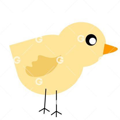 Easter Cute Little Chick SVG