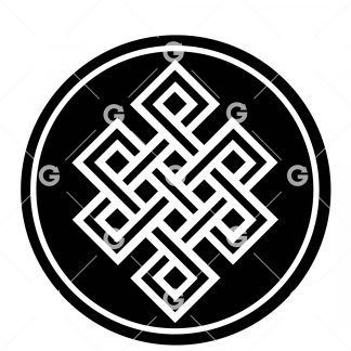 Endless Knot Decal SVG