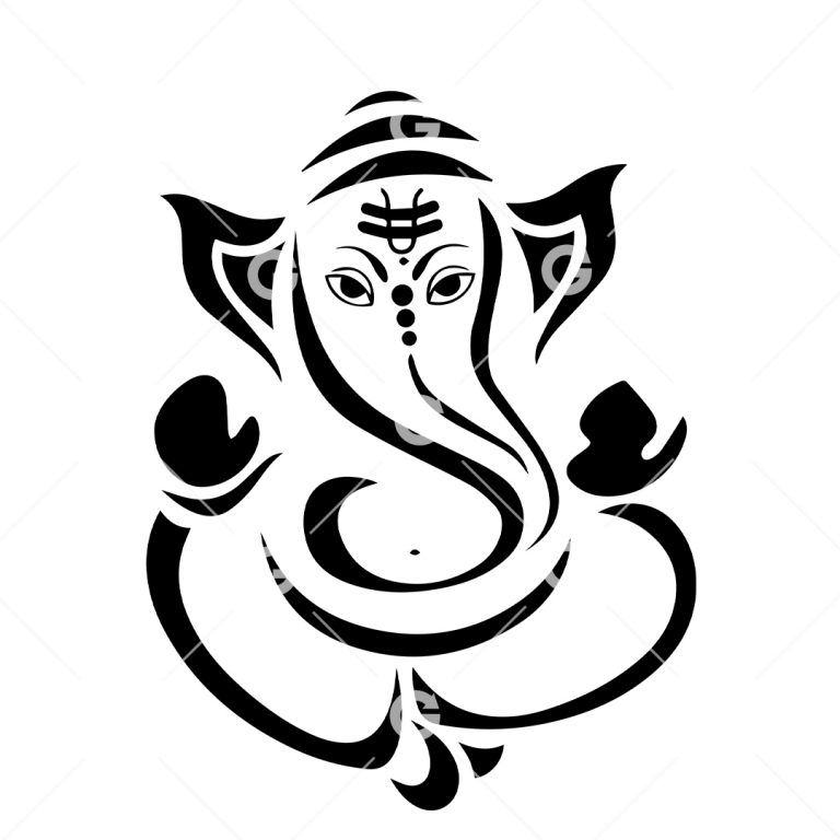 Ganesh Abstract SVG | SVGed