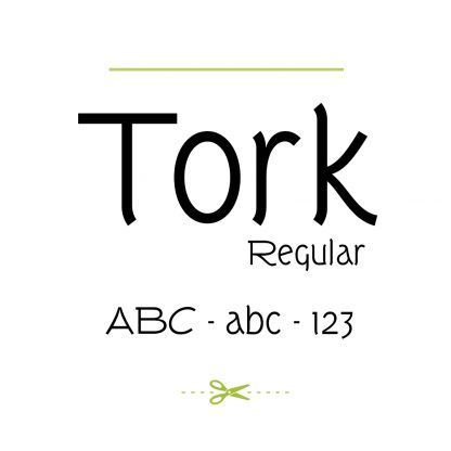 Tork Regular Font