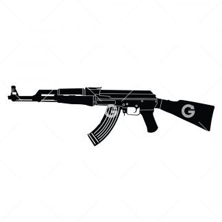 AK-47 Assault Rifle SVG